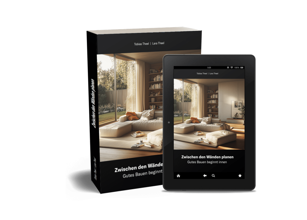 Buch Zwischen den Wänden planen - Gutes Bauen beginnt innen - von Lara Theel und Tobias Theel von STAND OUT DESIGN